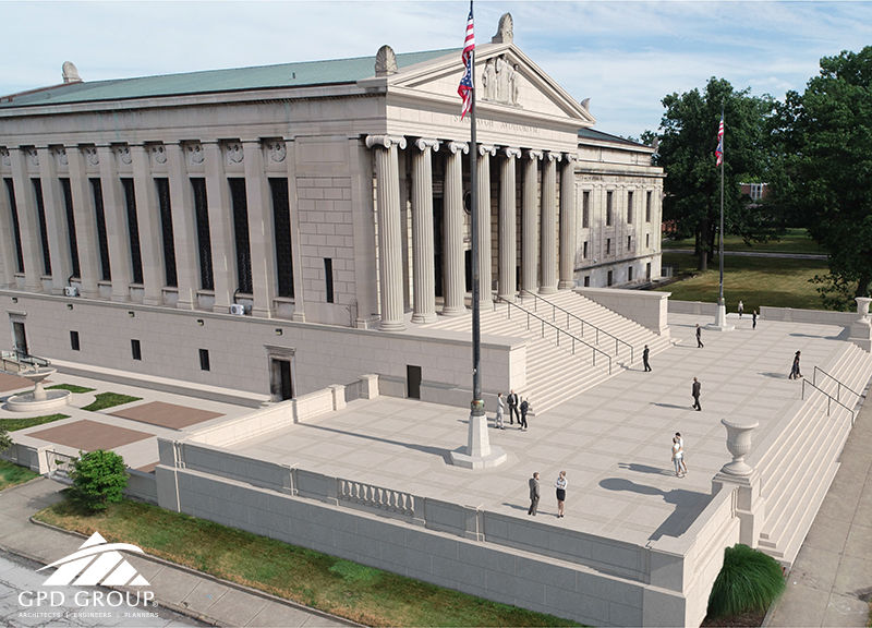 Stambaugh Auditorium receives $25,000 grant towards Monumental Staircase Restoration Project 1