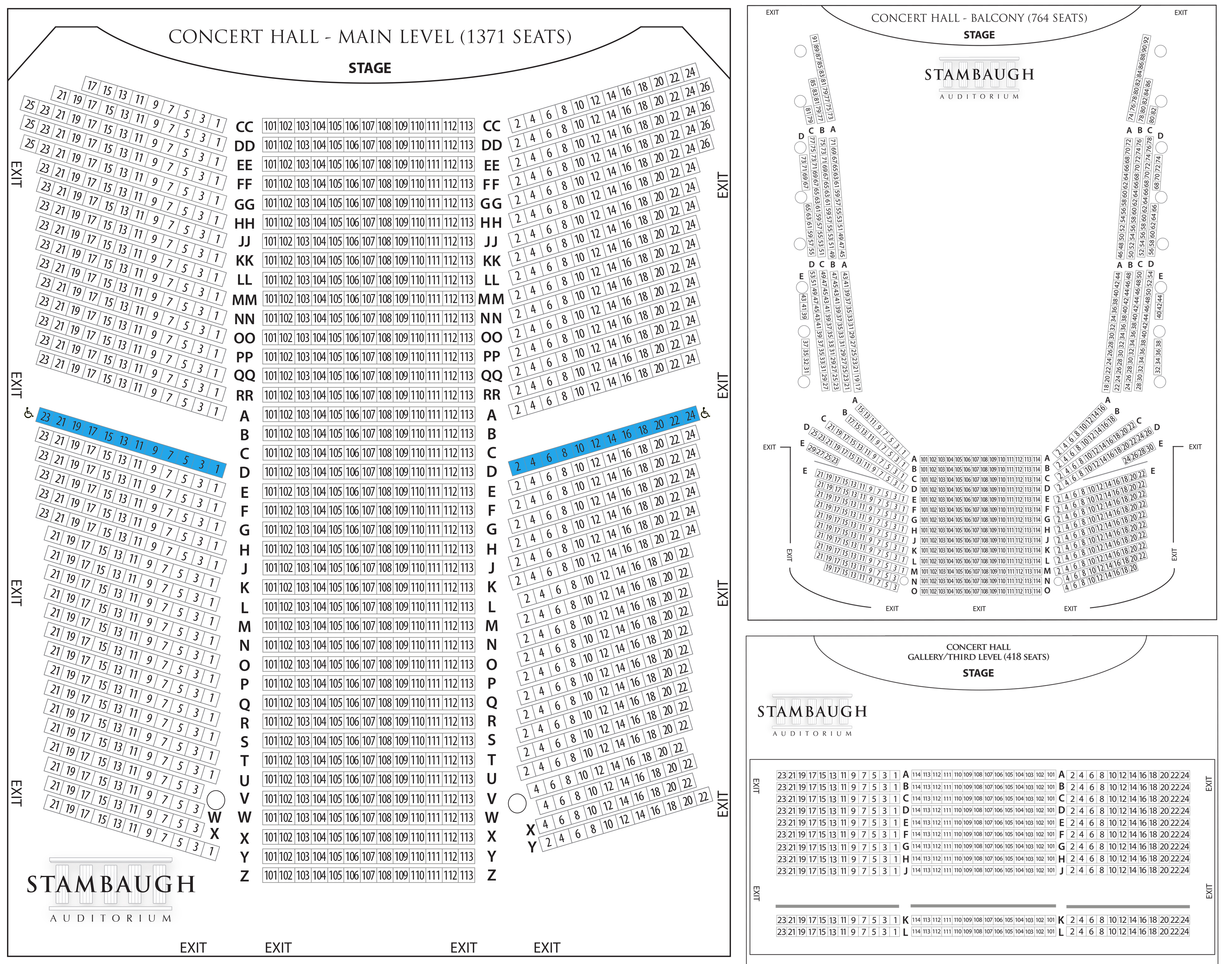 Stambaugh Stadium Concert Seating Chart