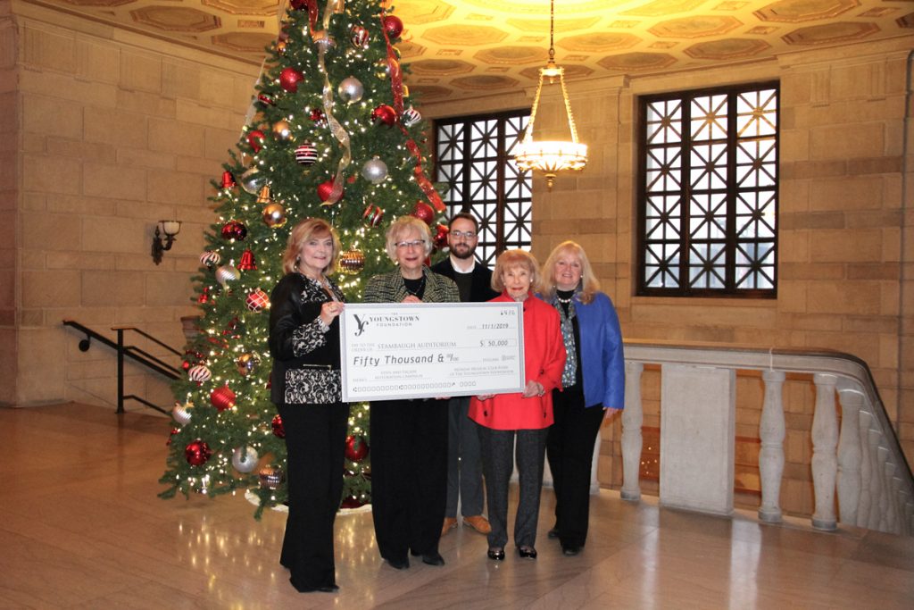 Stambaugh Auditorium receives $50,000 grant from the Monday Musical Club Fund of The Youngstown Foundation 9
