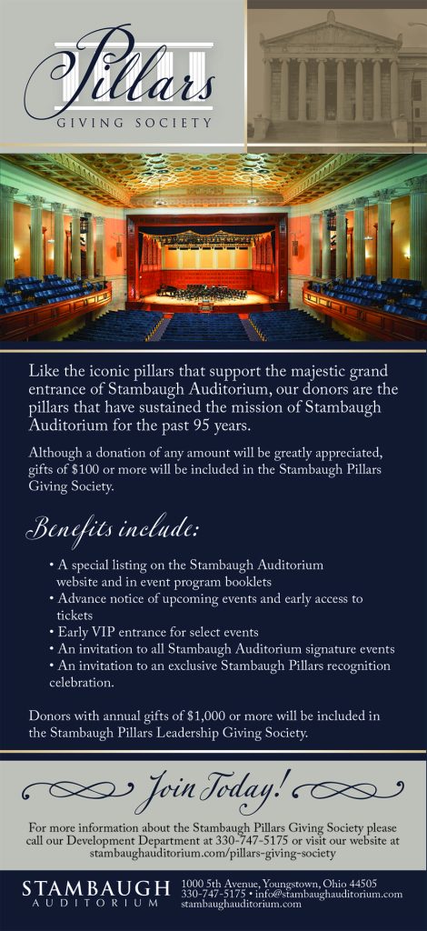 Stambaugh Pillars Giving Society 2