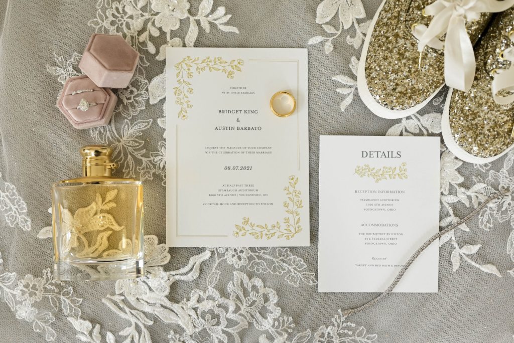 Wedding invitation details