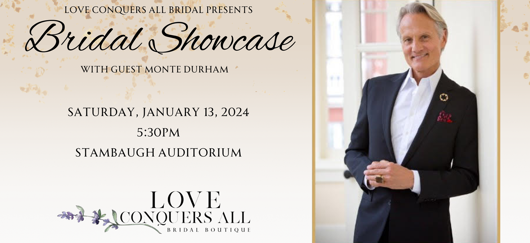 Bridal Showcase 1 Monte Durham bridal showcase event