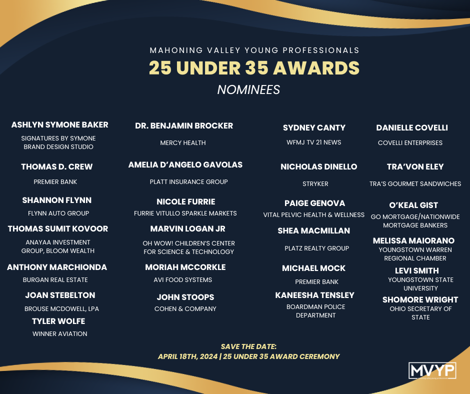 MVYP's 25 under 35 2