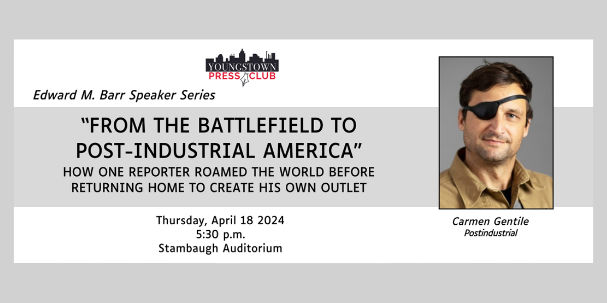 "From The Batttlefield To Post-Industrial America" How One Reporter Roamed The World Before Returning Home To Create His Own Outlet 1