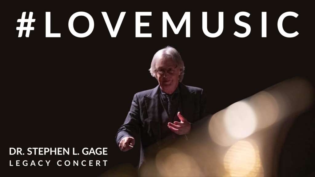#LoveMusic Legacy Concert Set for Sunday, May 18 - Guest Composer Jerry Ascione Will Debut New Composition Dedicated to Dr. Stephen L. Gage 3